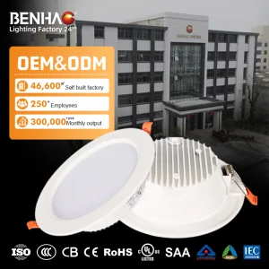 LED Inteiror Recessed Ceiling Flat Light Polycarbonate Flood Lighitng Panel Downlight