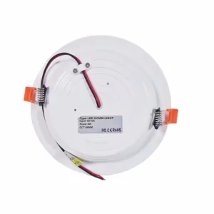 LED Panel Light DC 12V 8W Ultra Thin Cool White 6500K LED Ceiling Light Low Voltage LED Down Light for RV Camper