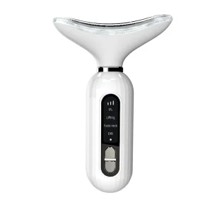 LED Vibration Neck Beauty Device Neck Care Microcurrent Electric Skin Beauty Device