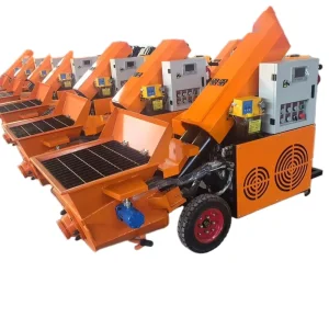 Mobile Compact Plunger Cement Concrete Pump for Road Slab Leveling Work