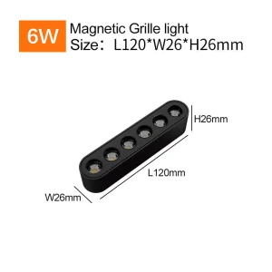 Aluminum Magnetic Track Light