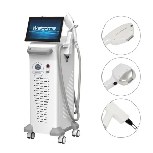 New Materials 808nm Full Body Hair Removal Skin Whitening and Rejuvenation Hair Removal Machine for Saloon or Home