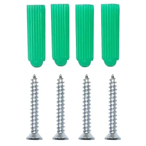 Nylon Plastic Expansion Wall Anchor Electrical Switch Bathroom Hardware Screw Accessory Package