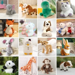 OEM Manufacturer Customized Stuffed Animal Plushie Peluche Peluches Juguetes Personalized Wholesale Price Cute Soft Children Kids Baby Custom Plush Toy Factory