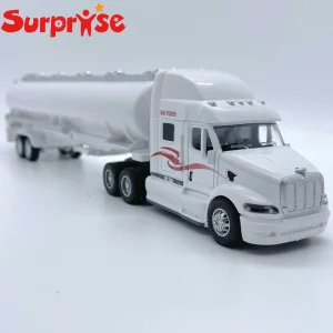 OEM/ODM 1: 48 Scale 34.5cm American Oil Tanker Alloy Car Model Alloy Large Gasoline Vehicle Promotion Gift Toy
