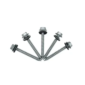Pointed Hexagon Mounting Screws with Washers for Reliable Fastening