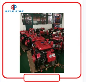 Portable 11HP Self Priming Diesel Booster Centrifugal Pump for Fire Fighting