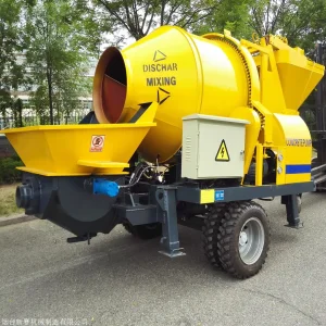 Portable Diesel Concrete Mixer with Pump Cement Mixing Machine Concrete Mixer Truck