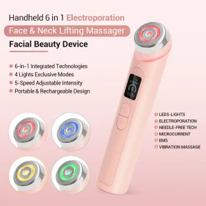 Portable LED massager
