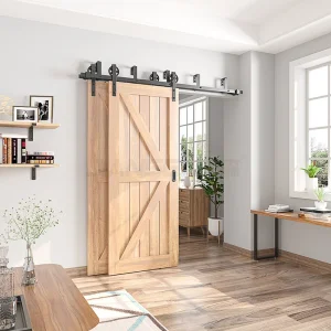 Premium Customizable American Barn Door Hardware for Elegant Sliding Closets