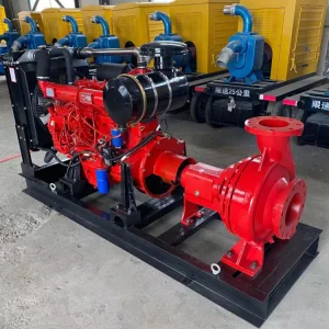 Pumps Manufacturers 2.2kw End-Suction Fire Fighting 600m River Farm Agriculture Irrigation Horizontal Centrifugal Diesel Electric Clean Water End Suction Pump