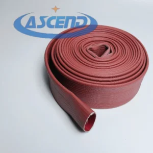 Red Fire Fighting Equipment Polyester Woven Jacket