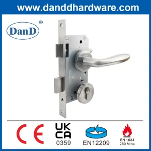 Security CE Mark Fire Door Lockset Stainless Steel Mortise Lock Hardware Manufacturer