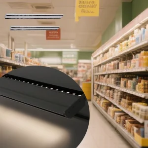 Slim LED Grille Light for Modern Commercial Spaces