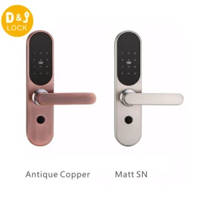 Stainless Steel Safe Magnetic Combination Digital Card Door Handle Smart Lock Hardware