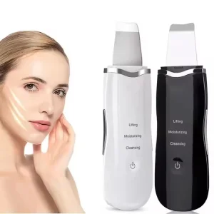 Ultrasonic Skin Scrubber Deep Face Cleaning Machine Peeling Shovel Facial Pore Cleaner Face Skin Scrubber