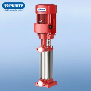 Vertical Multistage Centrifugal Fire Water Jockey Pump with 50m Head