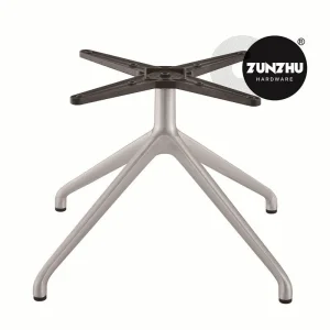 Wholesale Home Cafe Furniture Silver Metal Frame Fixed Dining Table Chair Frame Legs