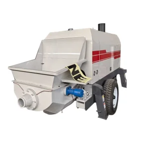 Wholesale Small Mini Portable Trailer-Mounted 45kw Concrete Pump for Large Construction Sites