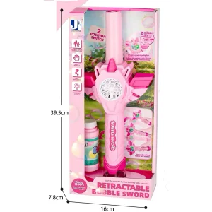 Xinbo Hot Sale Summer Automatic Handheld Electric Outdoor Bubble Gun Sword Toy with Light