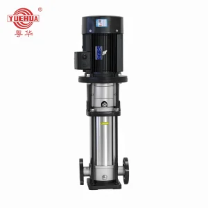 YUEHUA Stainless Steel Vertical Inline Multistage Electric Surface Fire Irrigation Machine Water Booster Centrifugal Pump for Commercial Buildings