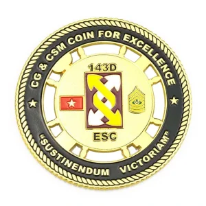Promotion Custom Super Quality Die Stamped Enamel Commemorative Zinc Alloy Gold Plating Soft Hard Enamel Custom Challenge Coin