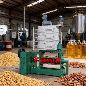 Adjustable Pressure Oil Press