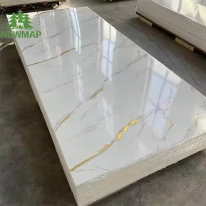 High-Quality PVC Wall Panel - UV Marble Finish for Any Room