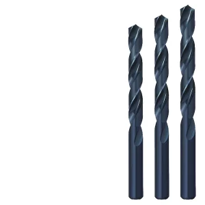 Straight Shank Tungsten Carbide Twist Drill Bit Set Black Oxide Finish for Metal Wood Concrete Drilling 6 Months