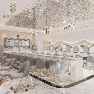 Luxury Wooden Salon Furniture