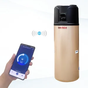 100L to 300L Air Source All in One Heat Pump Water Heater with Smart WiFi Control OEM ODM Customization