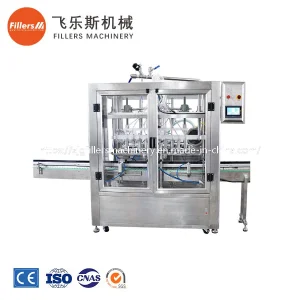 Full Automatic Linear Liquid Filler Water Soy Sauce Juice Gin Wine Vodka Bottle Pressure Overflow Filling Machine