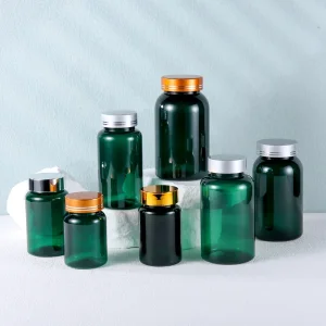 Custom Design Vitamin Capsule PET Bottle