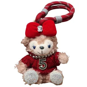 Handmade Plush Doll Keychain