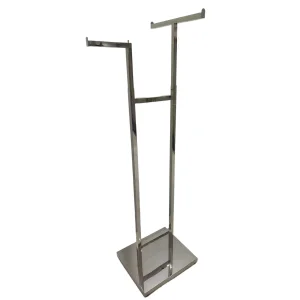 Standing Coat Rack with Marble Base Heavy Duty Clothes Hanger Rack for Shop