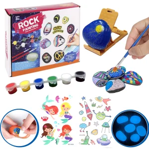 DIY Rock Painting Kit for Kids