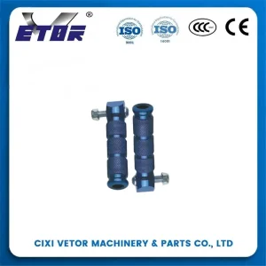 Wholesale Blue CNC Aluminum Motorcycle Pedal