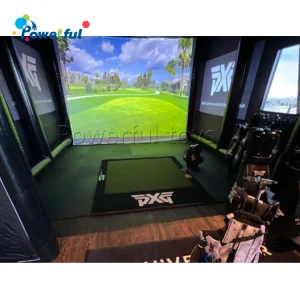 Golf Simulator Tent