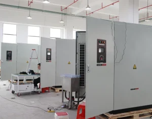 Gabinete Industrial Comercial Fora da Rede de Alta Tensão 215kwh Sistema de Bateria de Contêiner Ess Armazenamento de Energia Solar Bess