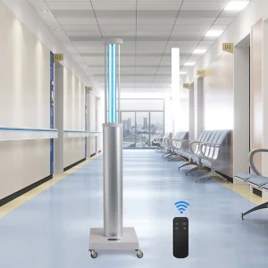 UV-C Adjustable Lamp for Hospital Bed Sanitizing