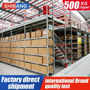 500KG Load Mezzanine Second Floor System Racking