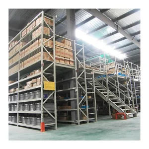 Industrial Racks Galvanized Mezzanin Warehouses Oman