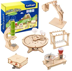 DIY STEM Inflatable Wooden Robot Kit