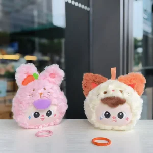 Monedero Kawaii Personalizado Bolsa de Monedas de Peluche de Lujo Caricatura para Niños