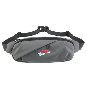 2025 Custom Logo Fashion Luxury Leather Small Crossbody Chest Belt Hip Bum Bag Hiking Pouch Fanny Pack Outdoor Travel Gym Sport Running Waist Bag for Men