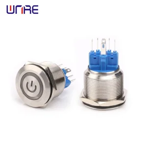 OEM 25MM ring power supply normally closed normally open self-locking reset Manufacturer, Suppliers