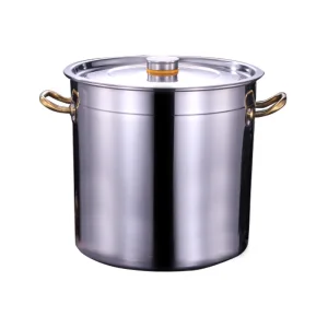 Commercial Restaurant Induction Cooker Modern Compatible Stainless Steel Soup Stock Pots Multi-Purpose Bucket Wholesale
