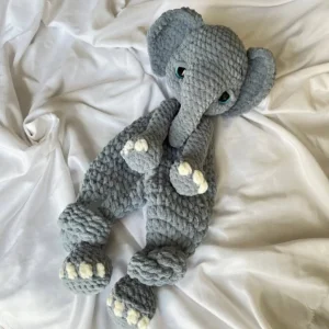 Cobertor de Crochê Feito à Mão, Animal Amigurumi, Aconchego para Bebê, Presente para Chá de Bebê, Personalizado