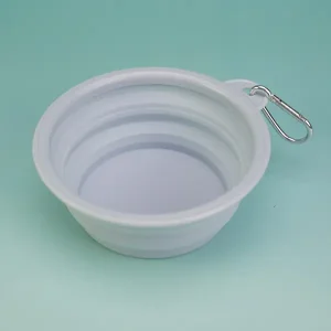 Wholesale Portable Collapsible Silicone Pet Bowl