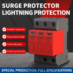 LONG TAI SPD-40 T2 3P DC Surge Protective Device